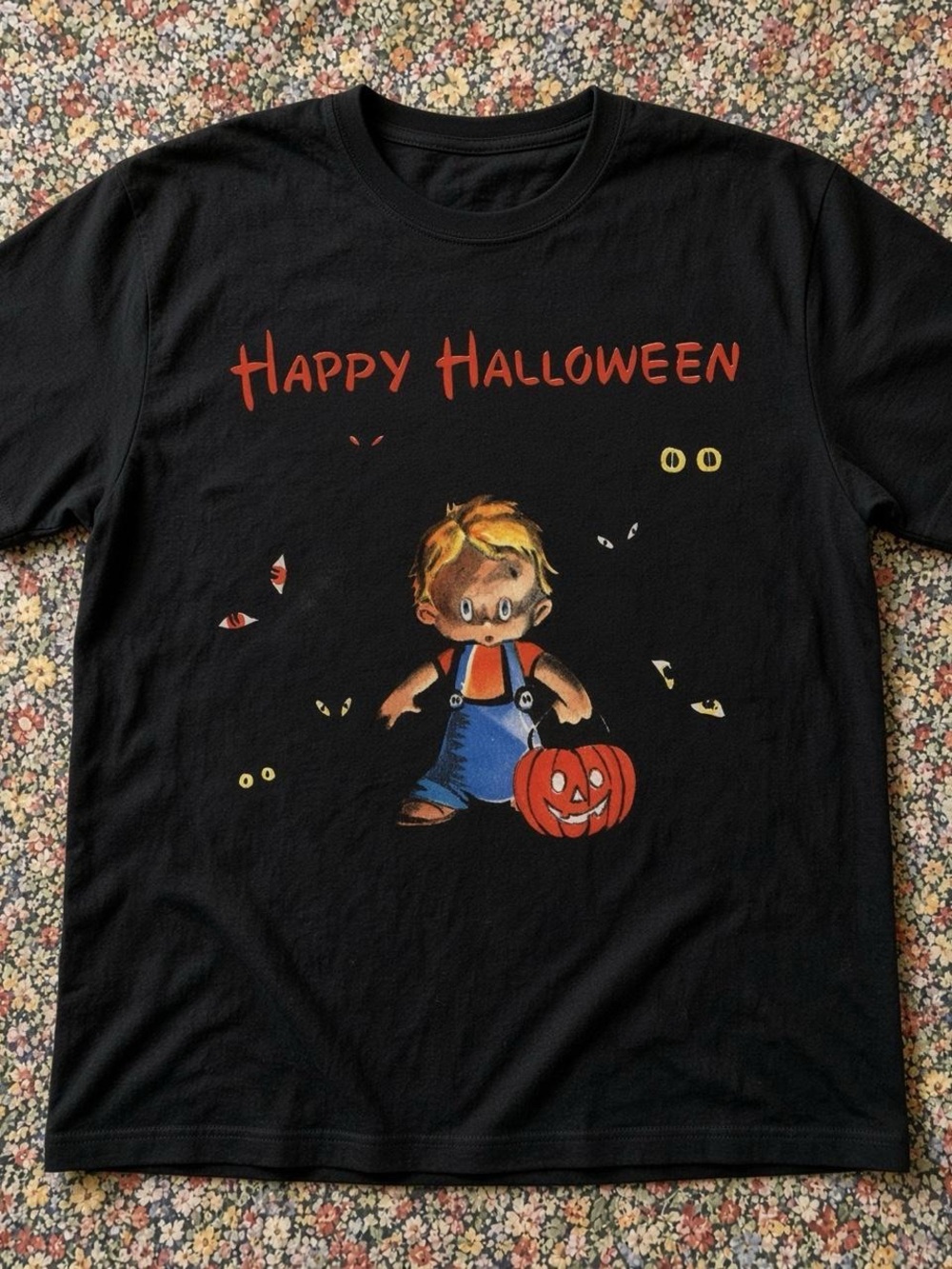 Black Halloween T shirt